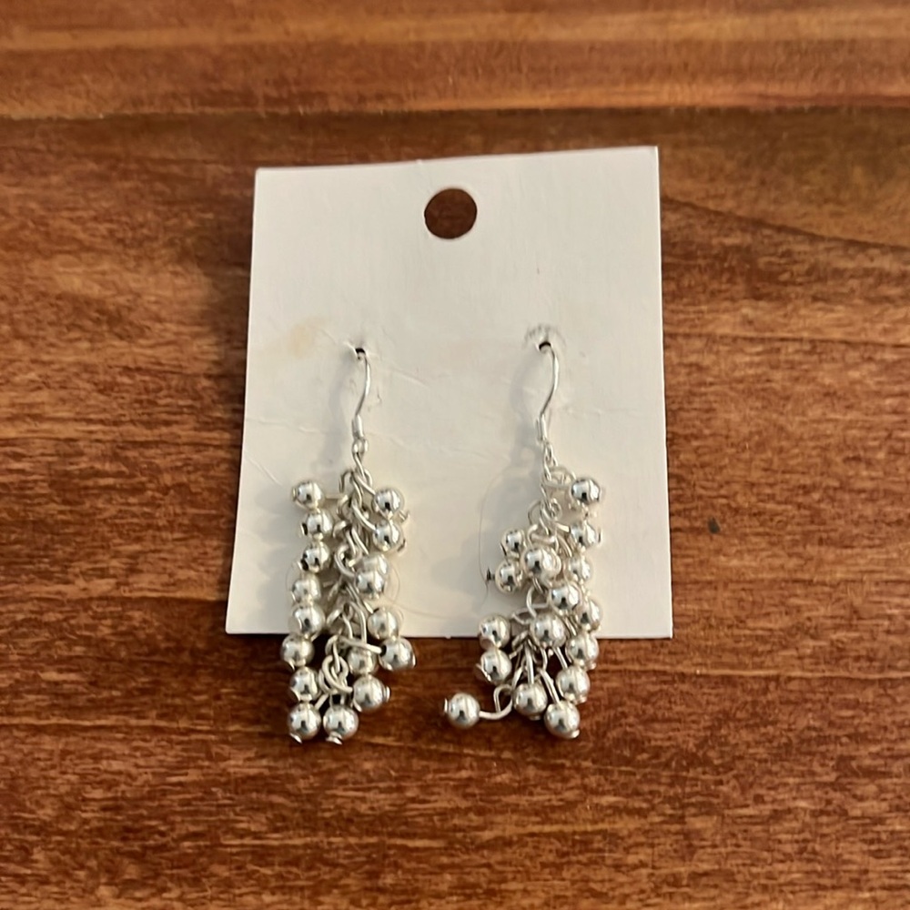 Sterling Silver Dangle Earrings NEW